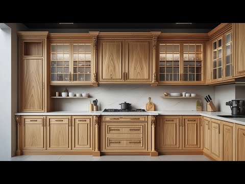 Unbelievable: See How Asian Artists Create Hanging Kitchen Cabinets With Luxurious Classic Designs