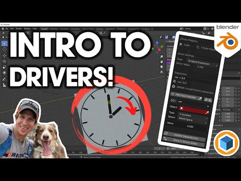 Getting Started with DRIVERS in Blender for Beginners!