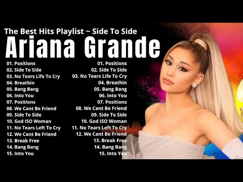 Ariana Grande Best Hits Playlist | Full Album Mix Pop/R&B (Eternal Sunshine & All Major Singles)