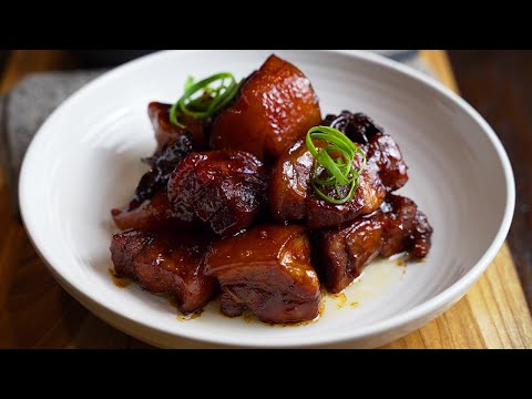 The Most Addictive Sticky Braised Chinese Pork Belly Recipe Ever!