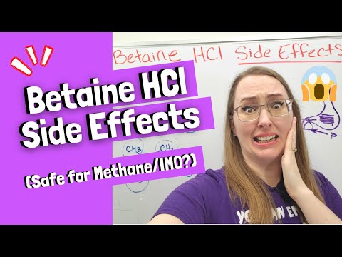 Betaine HCl Side Effects (Safe for Methane/IMO?)