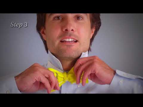 (Includes Slow Motion Features) Learn How to Tie a Bow Tie with The Practice Bow Tie...easily!!