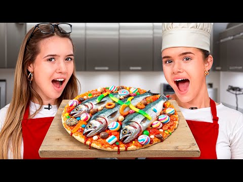Cooking Pizza With The WRONG Ingredients!