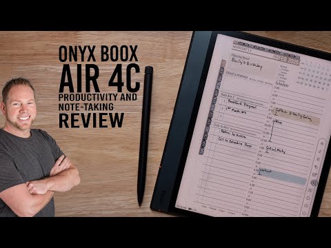Onyx Boox Air 4C Productivity & Note-Taking Review