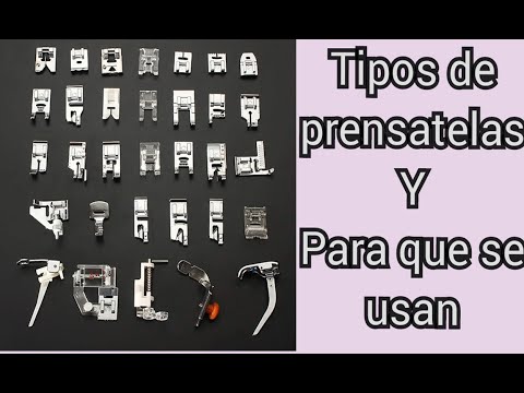 TIPOS DE PRENSATELAS Y PARA QUE SE USAN 👌