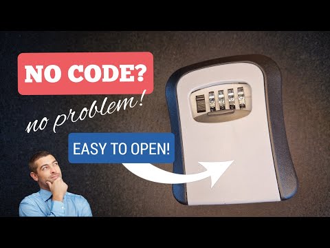 Open a Key Safe without the Code the easy way! ☝🏻😎