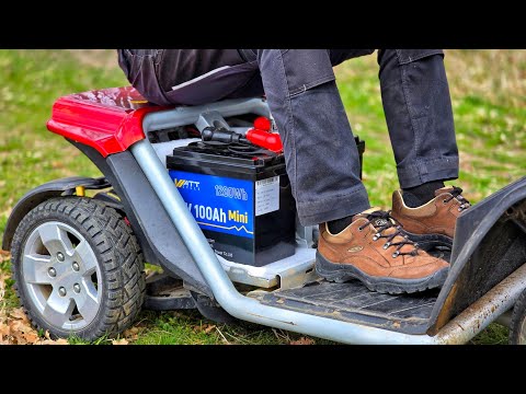 Replace your Golf Cart Lead-Acid Batteries with WattCycle 12V 100Ah mini LiFePO4 Batteries