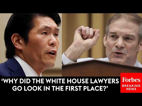Jim Jordan Grills Robert Hur About What Prompted WH Lawyers To Look For Biden Classified Documents