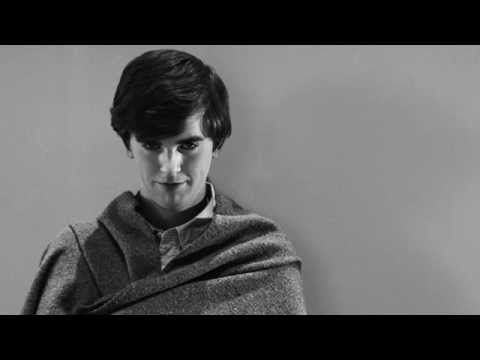 Freddie Highmore as Norman Bates, good and bad look.