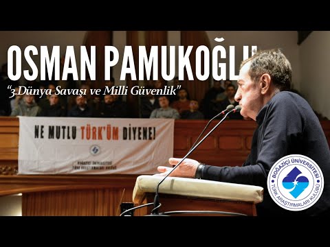 Osman Pamukoğlu - Milli Güvenlik ve Terörle Mücadele