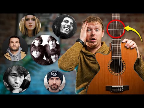 ВЫУЧИ ЭТИ 4 АККОРДА и ты сыграешь ВСЕ ХИТЫ! Гитара для начинающих за 5 минут