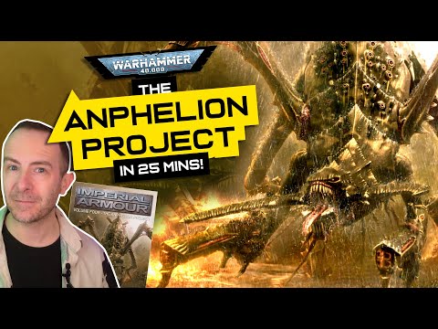 Jurassic Park, but 40k! The ANPHELION PROJECT in 25 Mins! | Warhammer 40k Lore