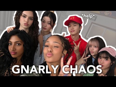 KATSEYE funny moments from Gnarly era (help that poor muply guard juseyo...)