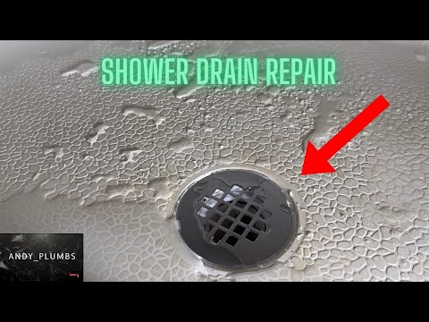 Shower drain leaking? Let's fix it!