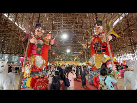 錦田鄉￼非遺 LIVE  |  錦田鄉十年一度歷史最悠久（340年）「錦田鄉酬恩建醮」  以3萬支竹搭成全球最大臨時竹構醮棚 為期六夜五日 | 錦田鄉水頭村周王二公書院  | SAMi LIVE HK