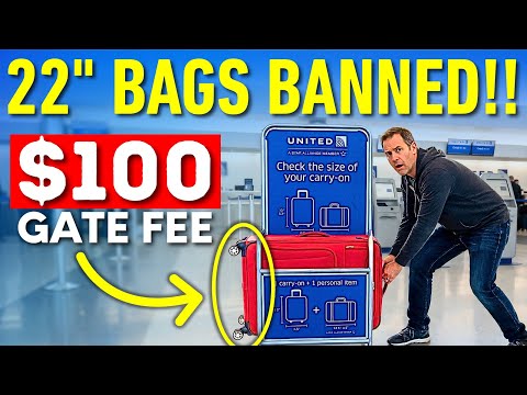NEW Carry-On Rules Starting Jan 1st, 2026 (New Carry-On Size?)