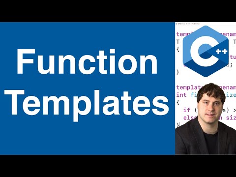 Function Templates | C++ Tutorial