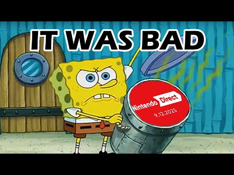 The Nintendo Direct was a Disaster