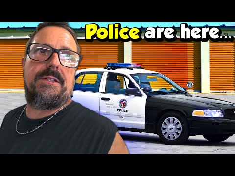 COPS CALLED - $10,000 found inside THIEF'S STORAGE UNIT!