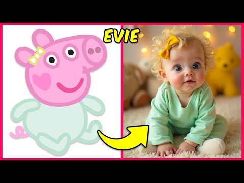 How Peppa Pig Look as Humans 🐷😱 + Guess The Voice! 🔊 Suzy Sheep, George Pig, Zoey Zebra