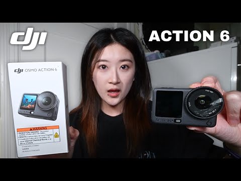 new DJI OSMO ACTION 6 unboxing, testing, features, review