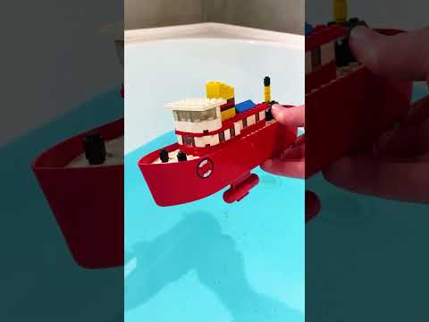 I Tested Lego Boats #short