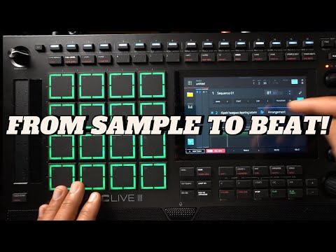 MPC Live 3 Mini Sampling Masterclass – Making a Sample Beat From Scratch