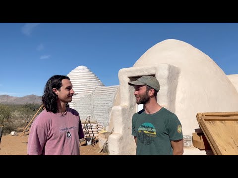 SuperAdobe Tiny House Walkthrough With Jared Posey