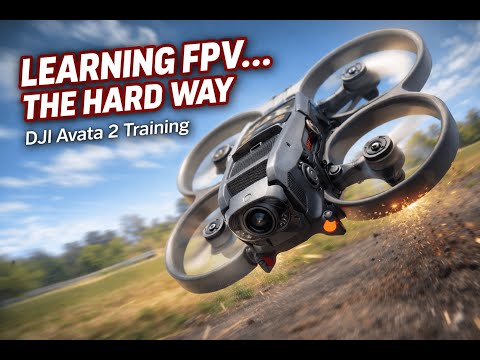 Learning to Fly FPV Drones - DJI Avata 2