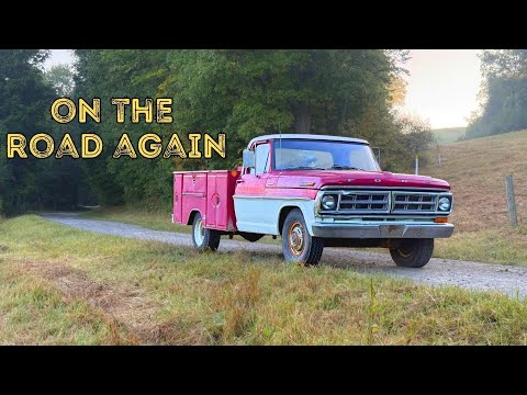 1971 Ford F250: Back on the Road After 30 Years!!