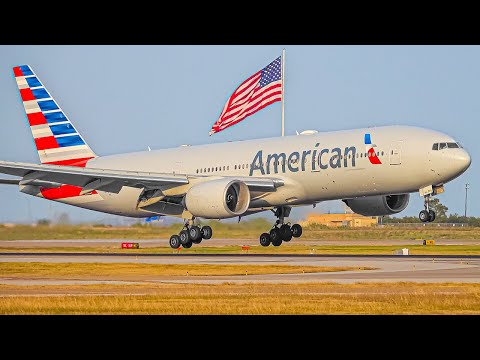 60 MINS of Plane Watching at Dallas Fort Worth Airport 🇺🇸