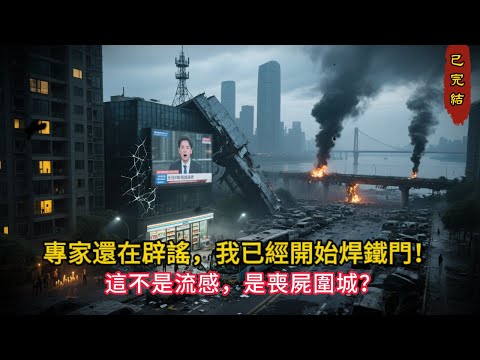 《躲過喪屍，卻躲不過「空氣傳染」？😱 我們逃到海上，才發現更可怕的秘密…》#小说 #小说推荐 #小说推文 #完结文 #有声小说 #末世小說 #末世求生