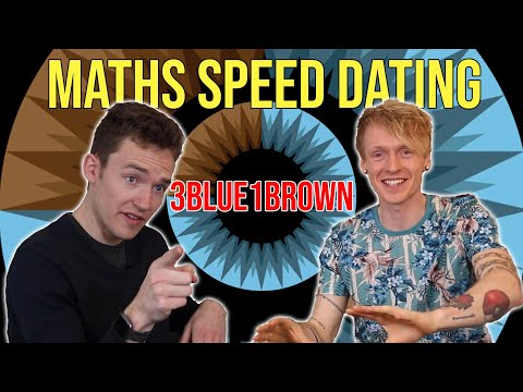 Maths Speed Dating with @3blue1brown