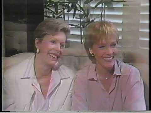 Julie Andrews Carol Burnett interview and rehearsing