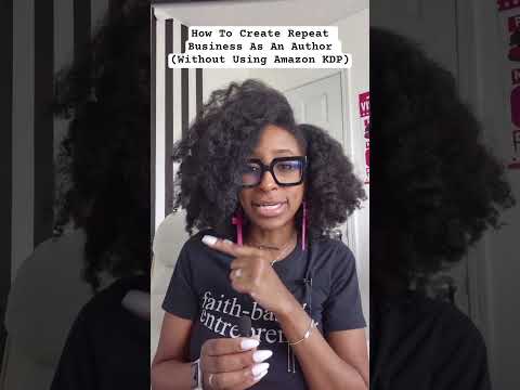 How to create repeat business as an author WITHOUT using Amazon KDP.  #writing #shorts