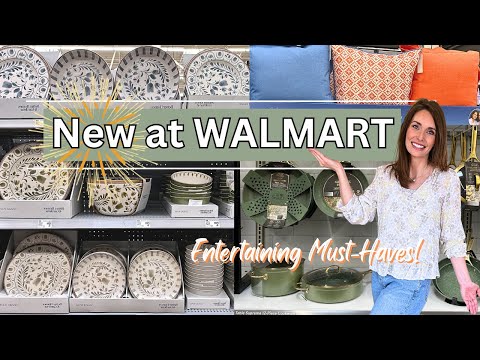 NEW Walmart Shop With Me 🌿 Stunning Home Decor Finds! | BHG, MTH, Mainstays, Thyme & Table