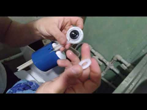 Ремонт клапана заполнения воды бачка унитаза