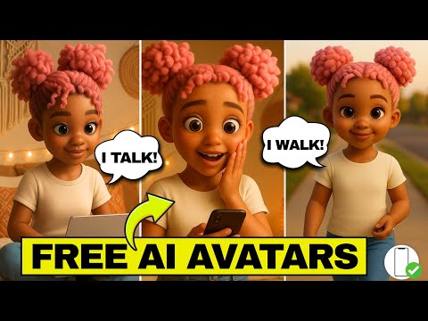 Animate Your AI avatar for FREE | full mobile guide