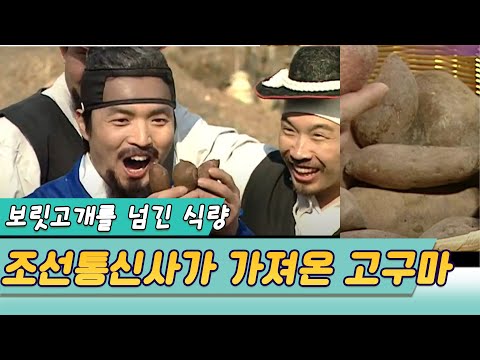 조선통신사 조엄이 가져온 고구마, 조선의 보릿고개를 넘기는 식량  [역사실험] KBS 2005.3.16 방송