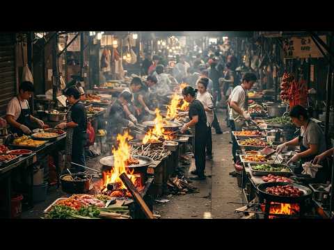 The Superior Asian Street Food Chefs Skill Best Street Foods Collection 2025