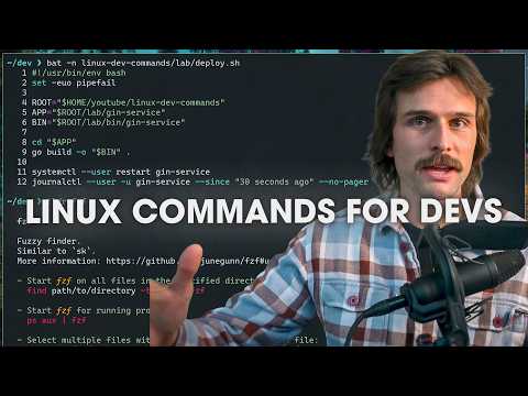 33 Linux Commands EVERY Dev Should Know