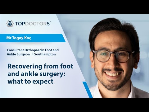 Recovering from foot and ankle surgery: what to expect - Online interview