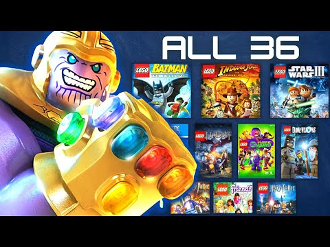 Ranking All 36 LEGO Games From WORST To BEST