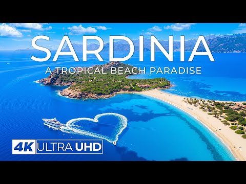 [4K] Sardinia 2025 🇮🇹 Mediterranean Paradise & Scenic Landscapes Aerial Views With Deep House Music