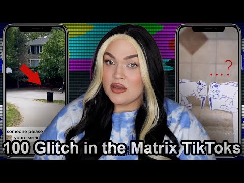 100 Glitch in the Matrix TikToks You Should NEVER Watch Alone... The Scary Side of TikTok (Part 1)