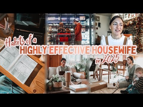 12 HOMEMAKING HABITS I'm Taking into 2025 + 4 *NEW* ones I'd like to try