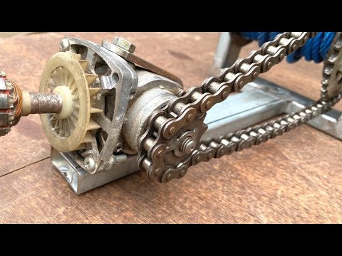 OUTRAGEOUSLY INTELLIGENT!! A welder makes a pulley that you will definitely want to try.