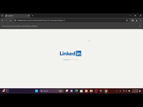 LinkedIn Message & Connection Bot | Automate Outreach with Python