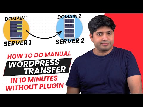 How To Transfer WordPress Website From One Server To Other | One Domain to Other WordPress Transfer