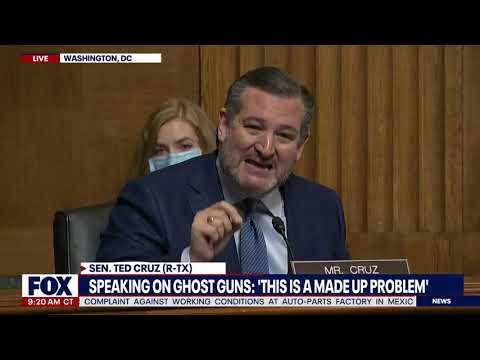 Sen. Ted Cruz BLASTS Dems take on Ghost Guns, Violence: 'This is a Made Up Problem'